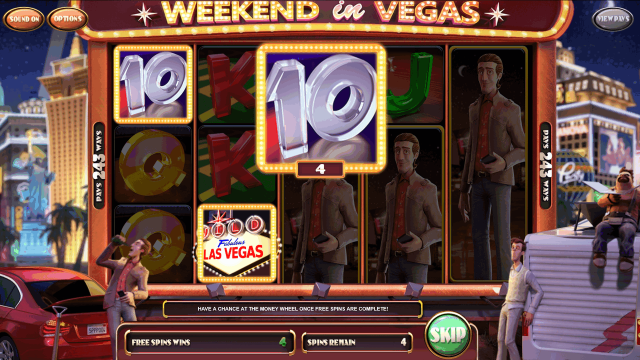Бонусная игра Weekend In Vegas 3