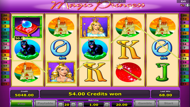 Бонусная игра Magic Princess 8
