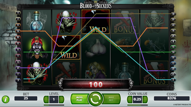 Бонусная игра Blood Suckers 10